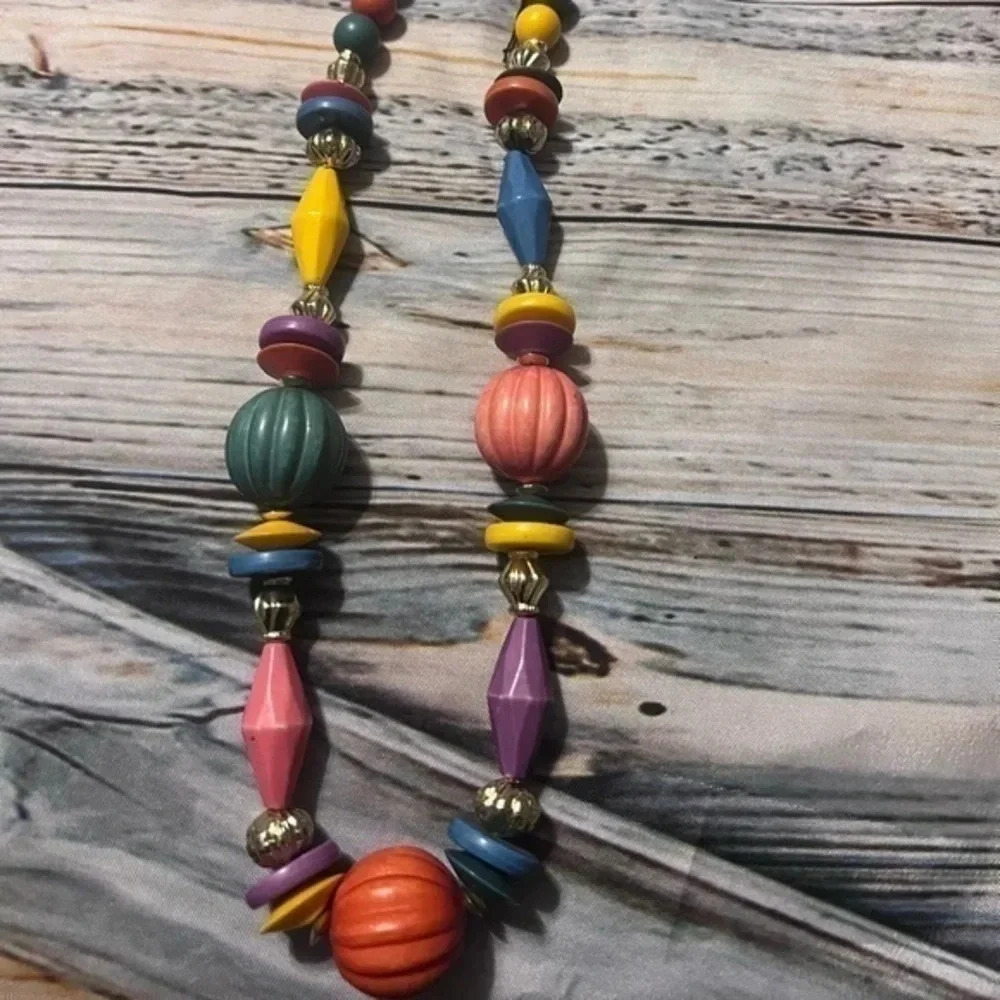 Beautiful Colorful Beaded Necklace